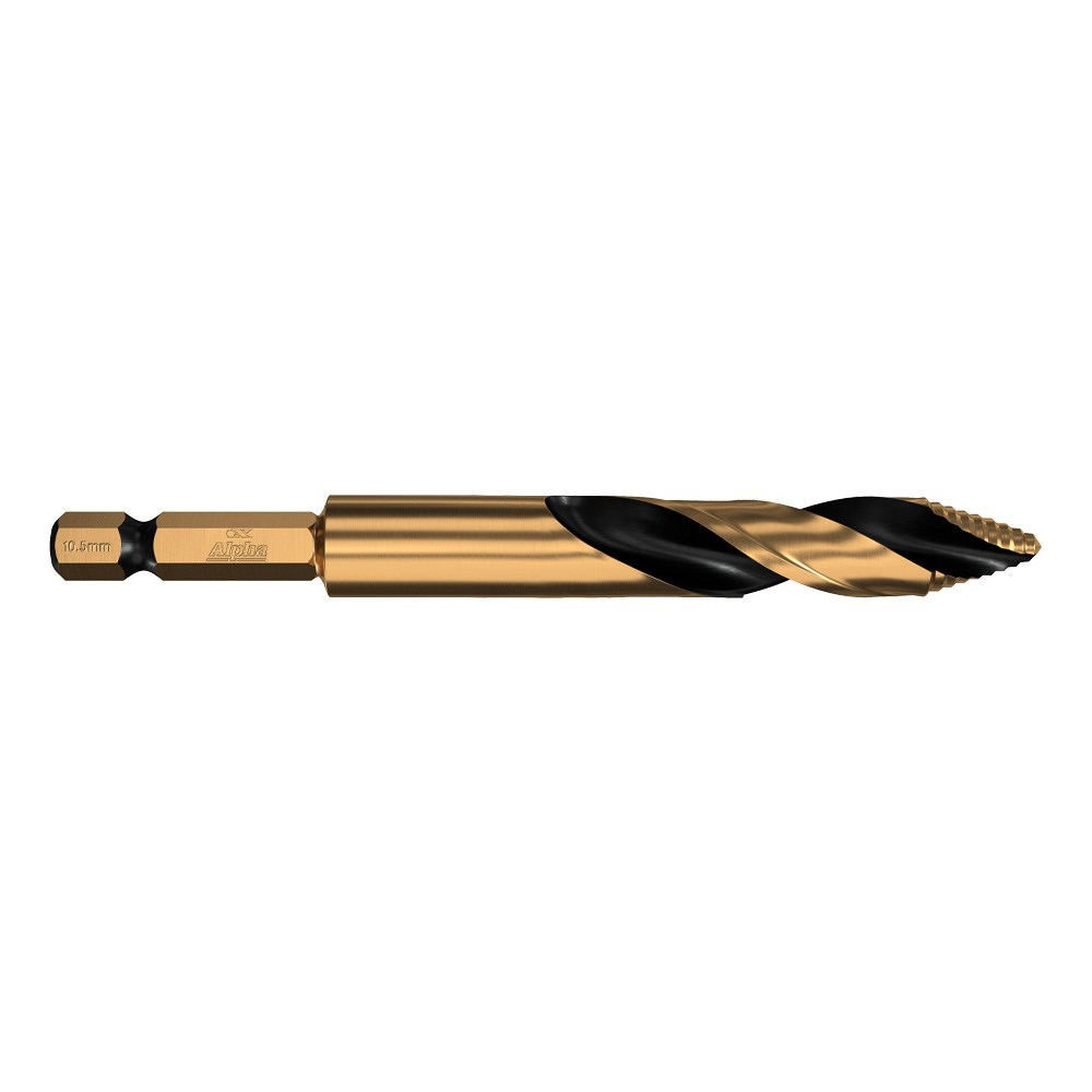 ALPHA ONSITE PLUS IMPACT STEP TIP DRILL BIT - 10.5MM